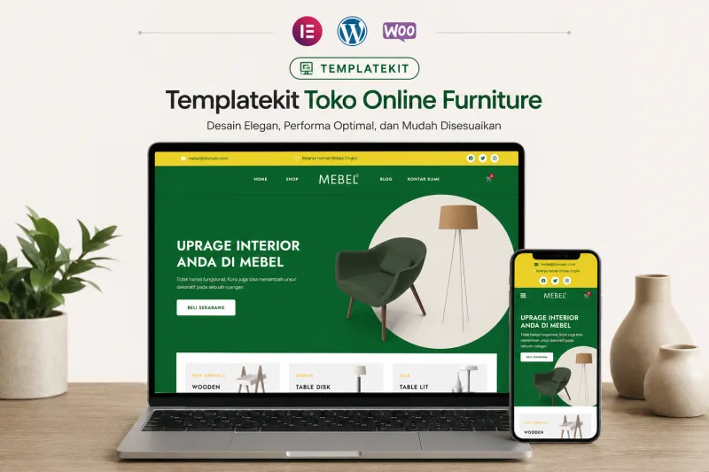 Templatekit Toko OnlineFurniture