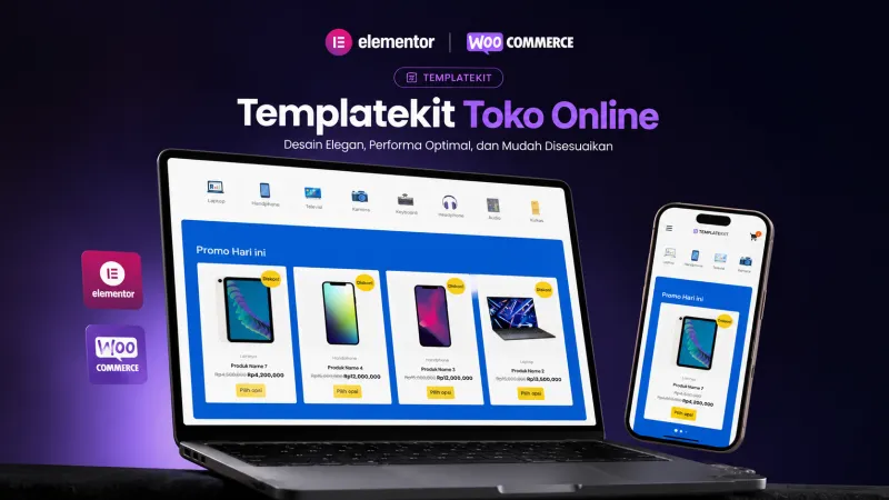 Templatekit Toko Online Elektronik